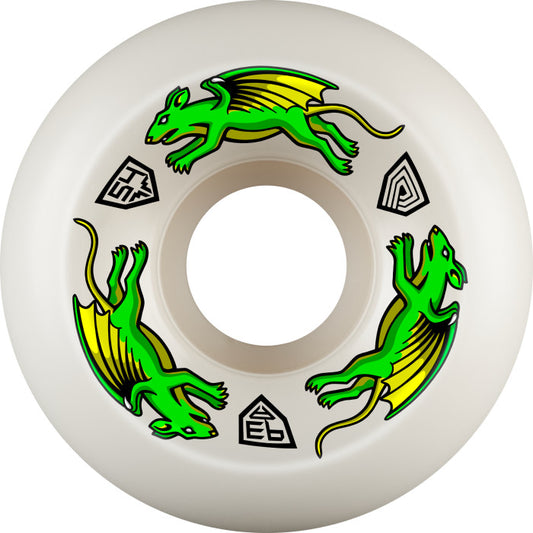Powell Peralta - Dragon Formula Nano Rats Skateboard Wheels 54mm x 34mm 93A 4pk