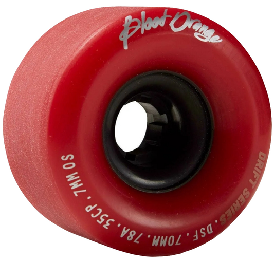 Blood Orange - Drift Delinquents 78A Longboard Wheels - Oxblood - 70mm