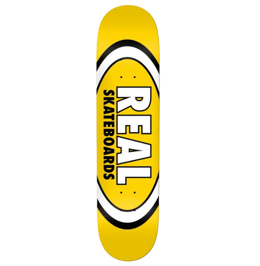 REAL - 8.06 TEAM CLASSIC OVAL SKATEBOARD DECK