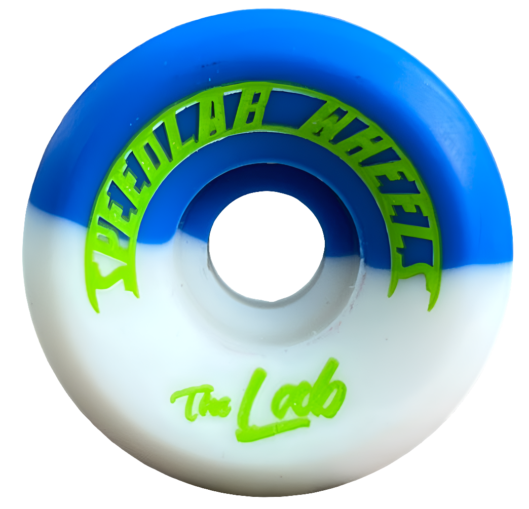 SPEEDLAB - THE LAB 56MM x 23mm 99A NAVY/WHT SPLIT WHEELS SET