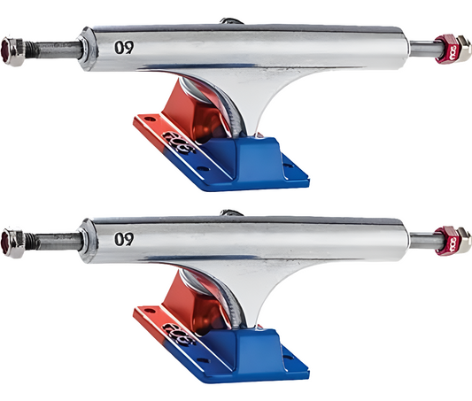 Ace - Trucks AF1 Axle Anodized Blue & Orange Set Of 2