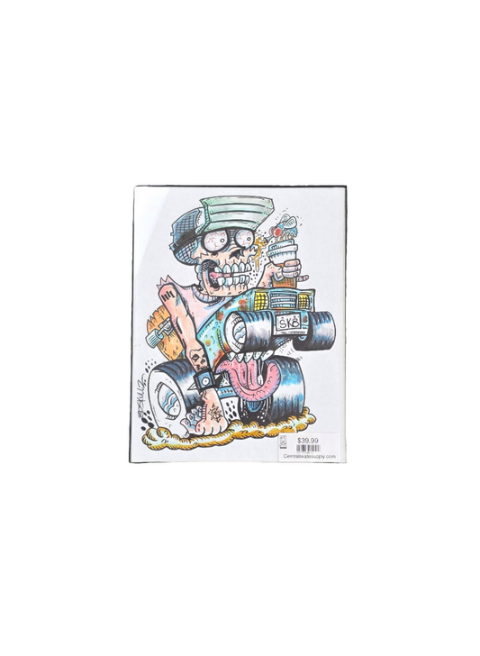 @Bobbydrawsskullz_ - Original 8.5" x 11" Artwork - #1