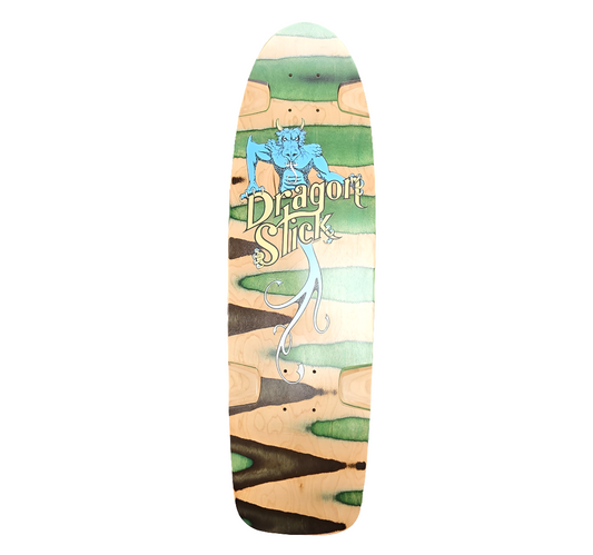 Kripstik - Dragon Stick -ONE-OF-A-KIND & HAND-PAINTED CRUISER Deck or Complete 8.5”x31” (1 of 1)