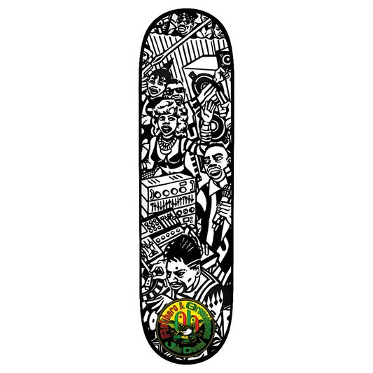 Antihero - 8.62 x 32" x 14.6" WB Cardiel Greensleeves Deck