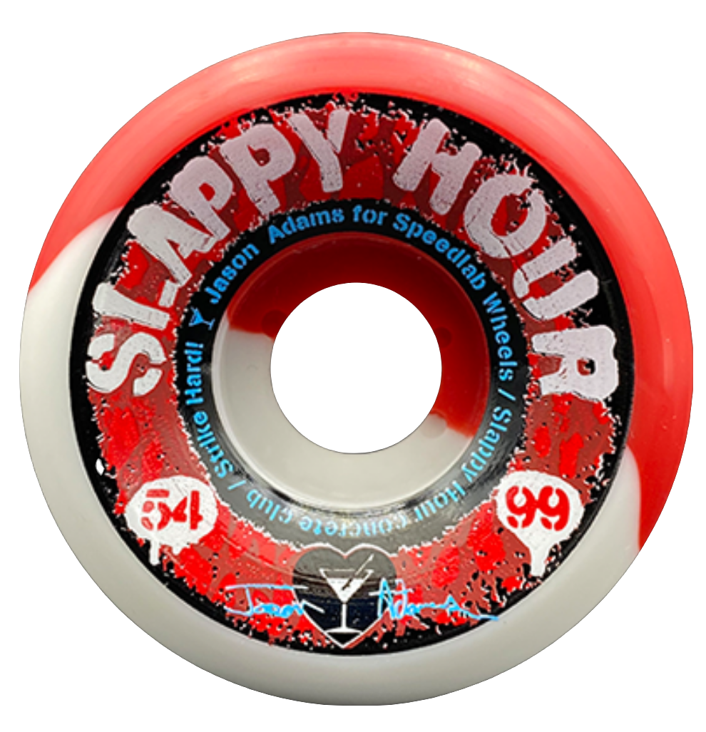 Speedlab - Slappy Hour Wheels 54mm x 21mm /99A - Jason Adams Pro model