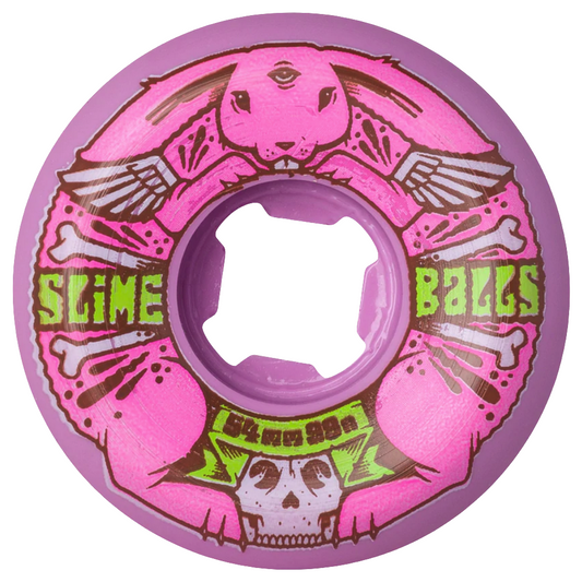 Slime Balls - 54mm Jeremy Fish Bunny Speed Balls 99a Wheels