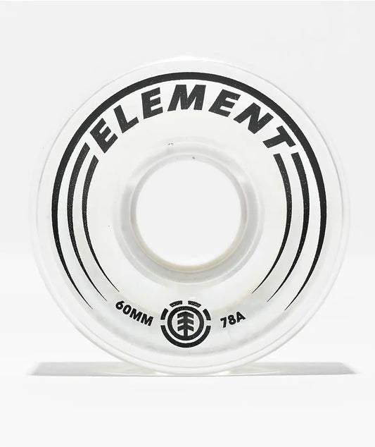 Element - Filmer 60mm 78a Translucent White Cruiser Wheels