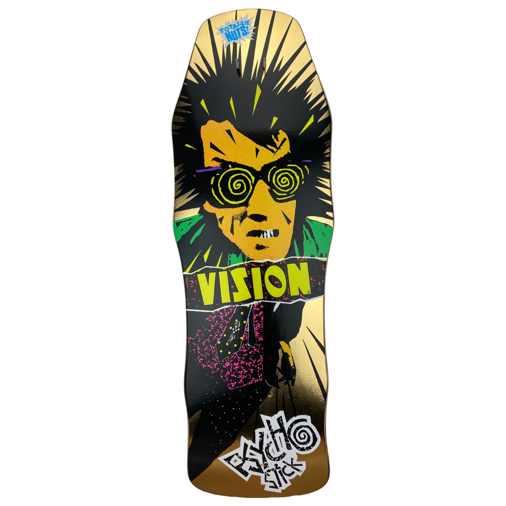 Vision - Original Psycho Stick Deck Limited Colorway reiasue - Gold Foil 10"x30"