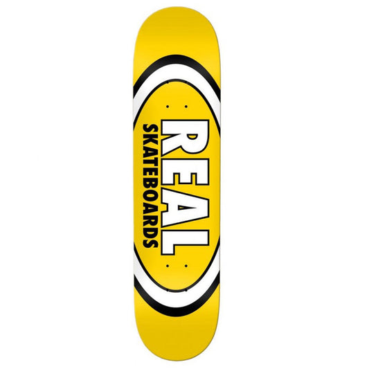 REAL - 8.06 TEAM CLASSIC OVAL SKATEBOARD DECK