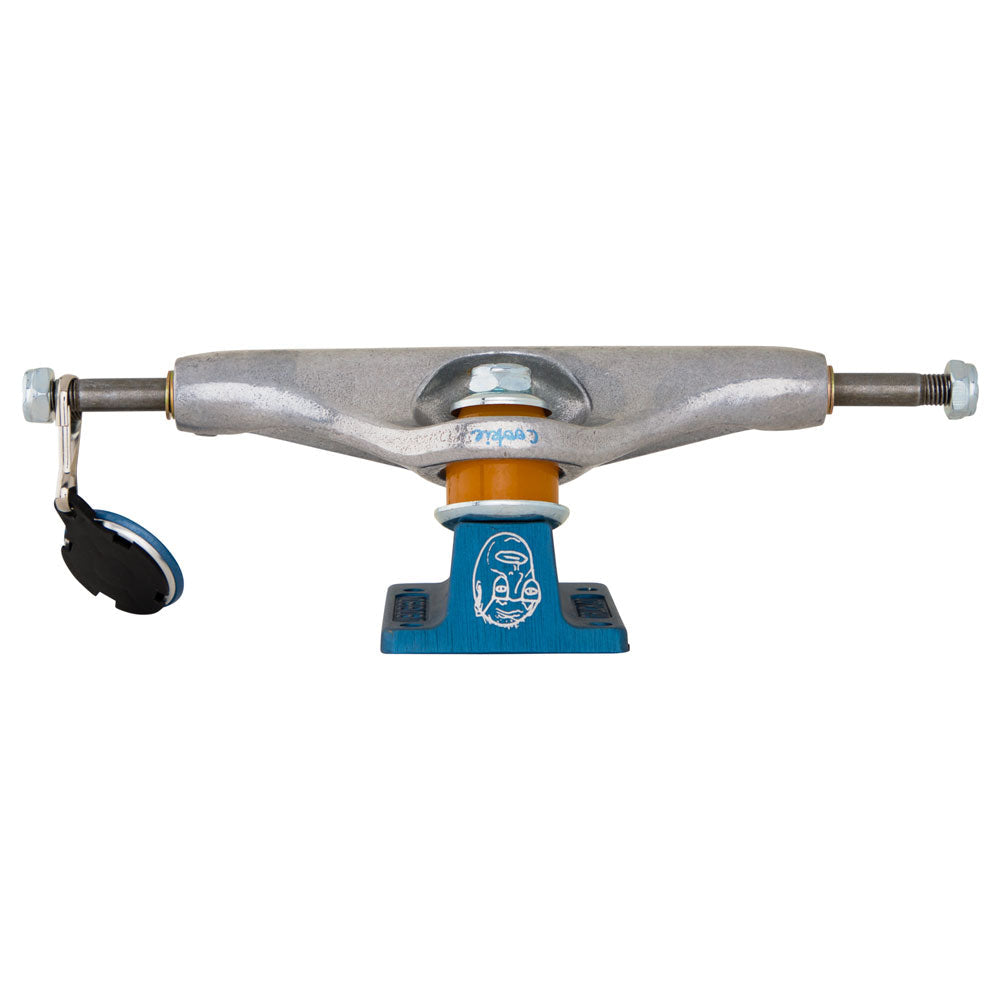 Independent - Stage 11 Chris Colbourn Faces Silver / Ano Blue Skateboard Trucks