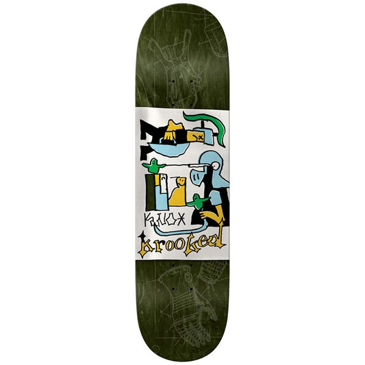 Krooked - 8.28 Knox Grenadier 31.7"x14.12" Skateboard Deck