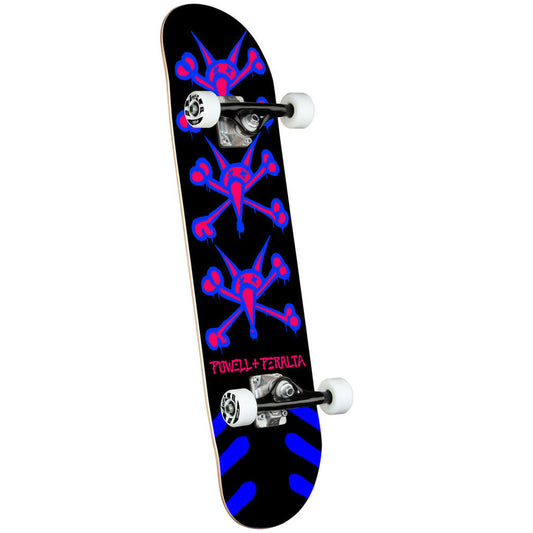 Powell Peralta - Vato Rats Black / Blue Complete Skateboard - 8" x 31.45"