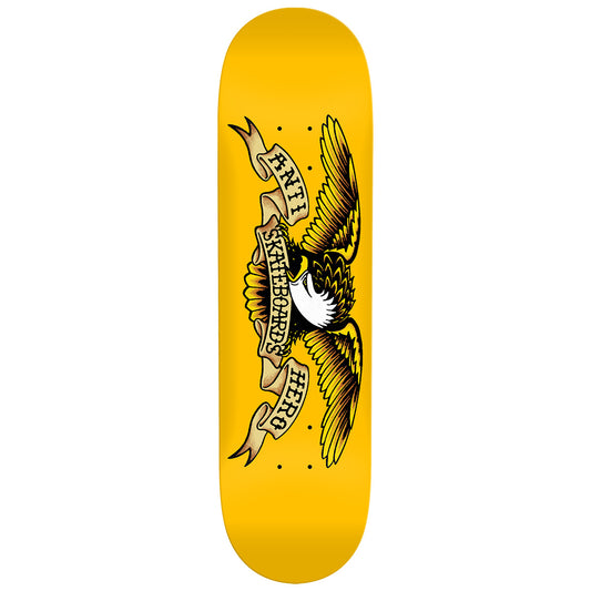 Anti Hero - DBX Eagle Skateboard Deck Yellow 8.25"
