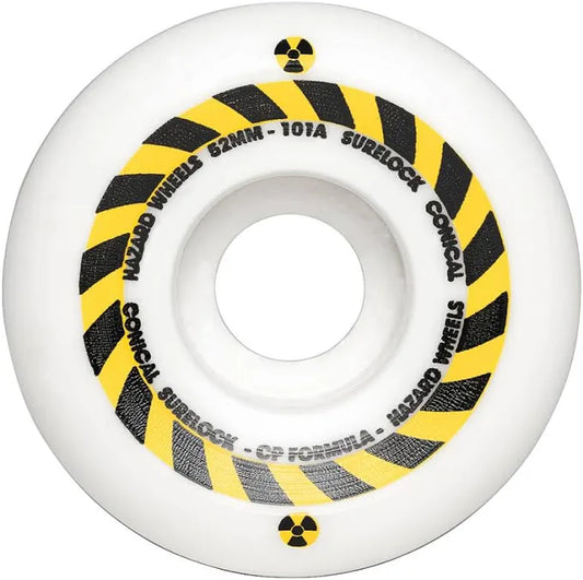 Hazard - Sign Cp: Conical Surelock White Wheels 54mm /101a White