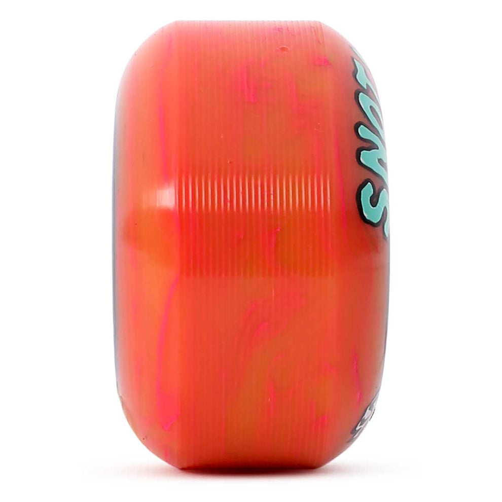 Snot - 52mm/97a Pink/Yellow Swirl Classic Shape Wheels