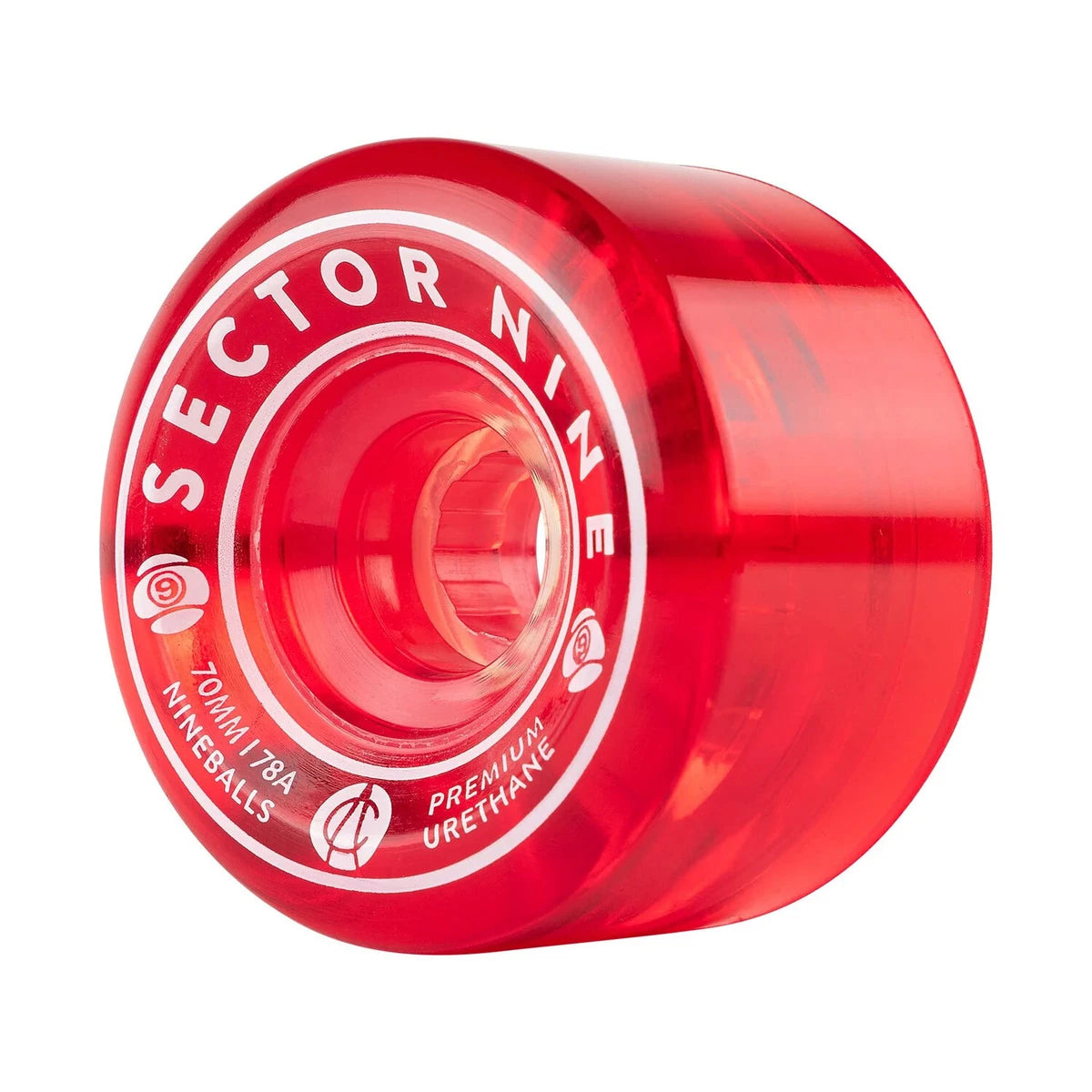 Sector 9 - Wheels Nineballs 70mm 78a - Red (Set)