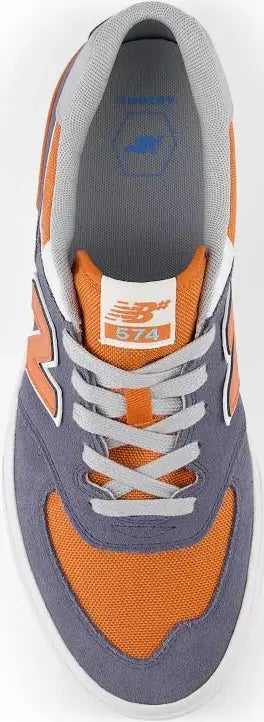 NB Numeric - 574 Vulc Grey/Orange