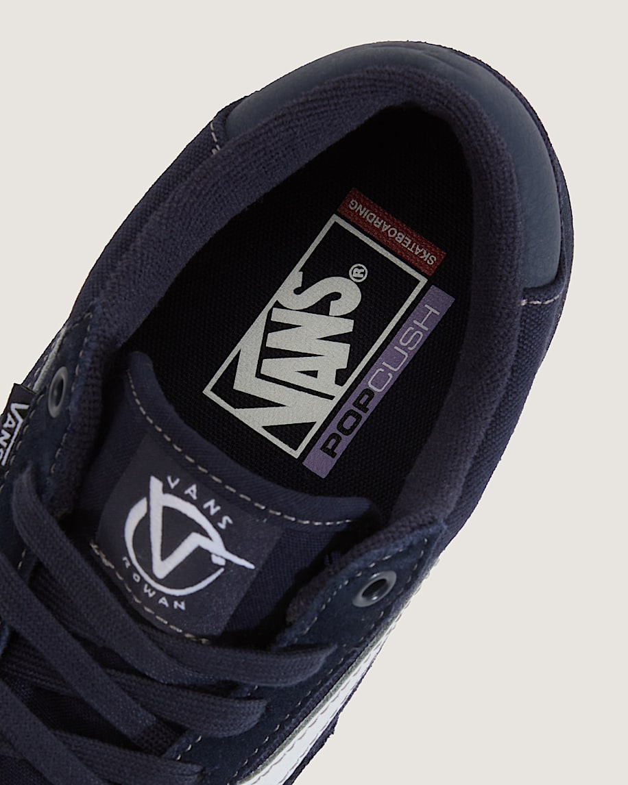 Vans - Skate Rowan Shoes - Navy/White – CentralSkateSupply