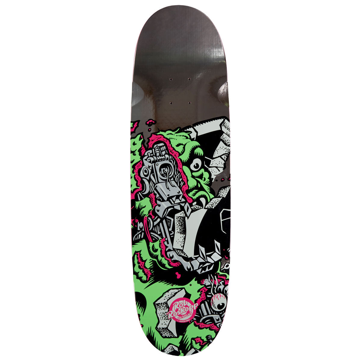 Santa Cruz - 9.00in Roskopp Macro VX  Egg Skateboard Deck