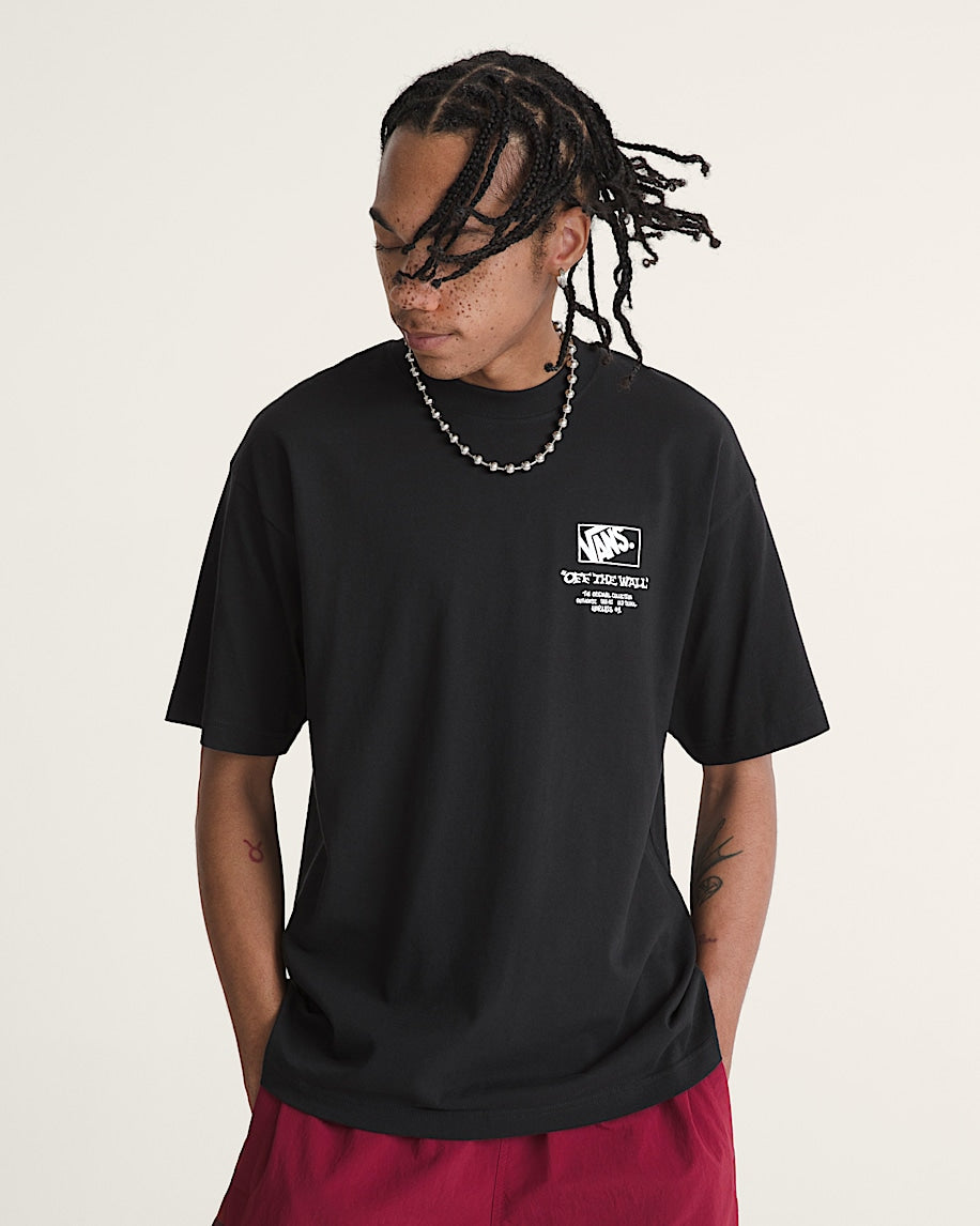 Vans - Circle Bones - Short Sleeve - Black
