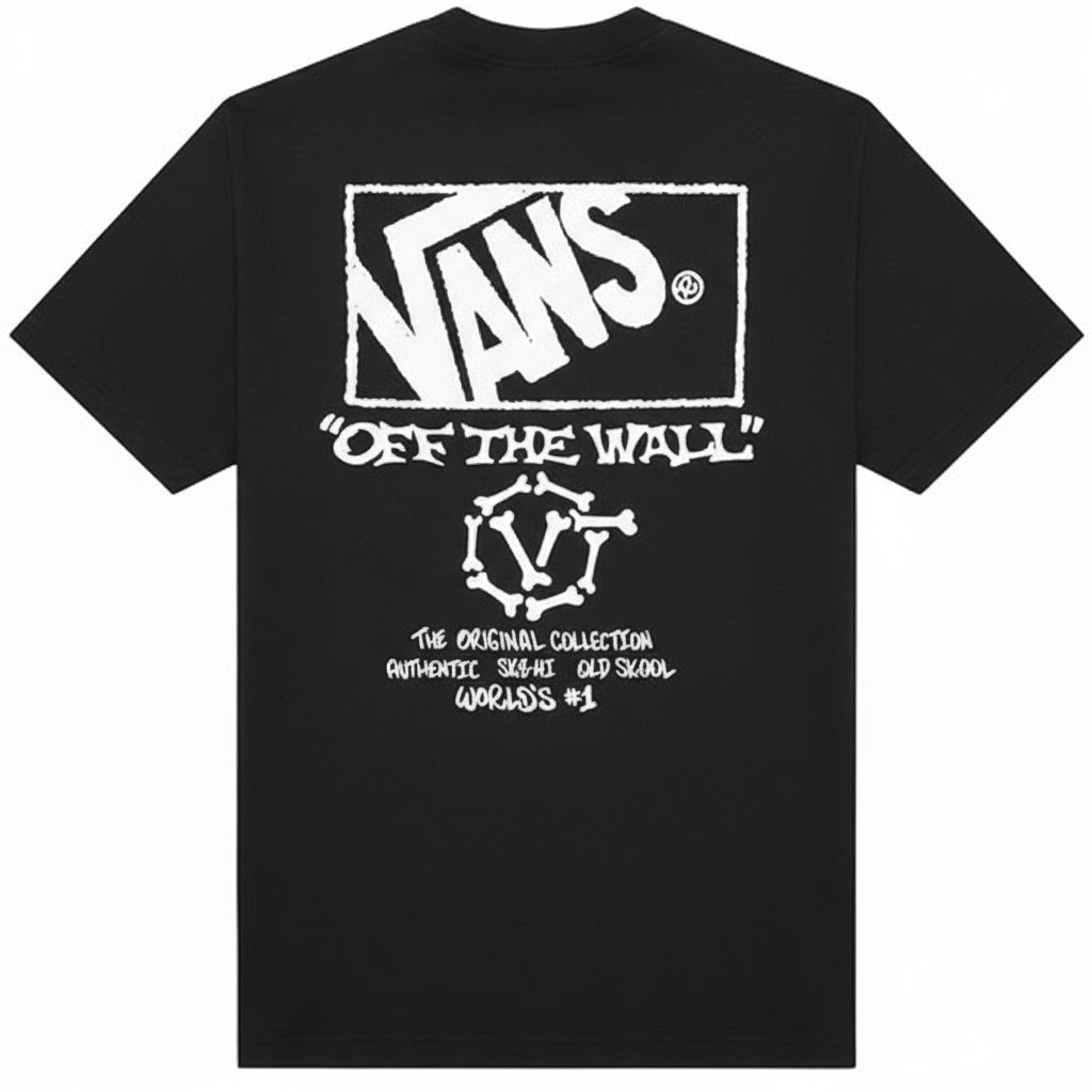 Vans - Circle Bones - Short Sleeve - Black