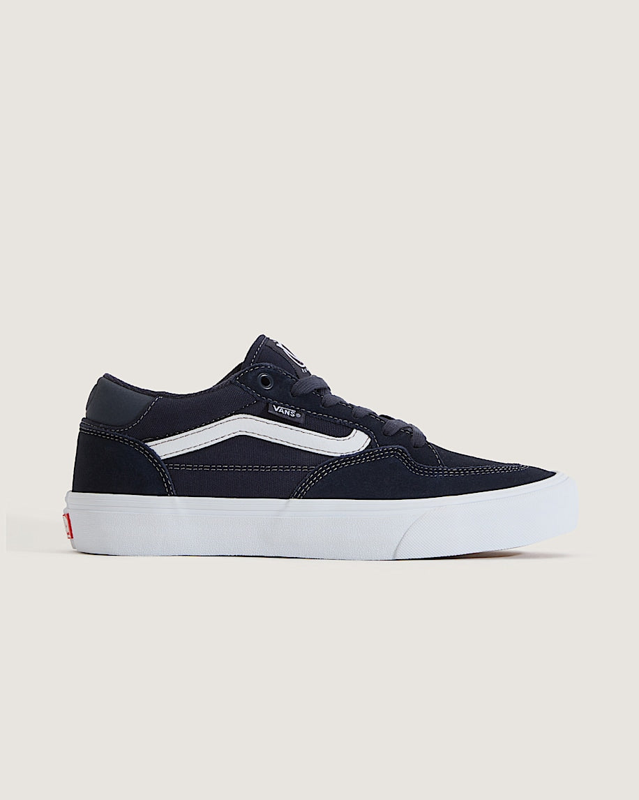 Vans - Skate Rowan Shoes - Navy/White – CentralSkateSupply