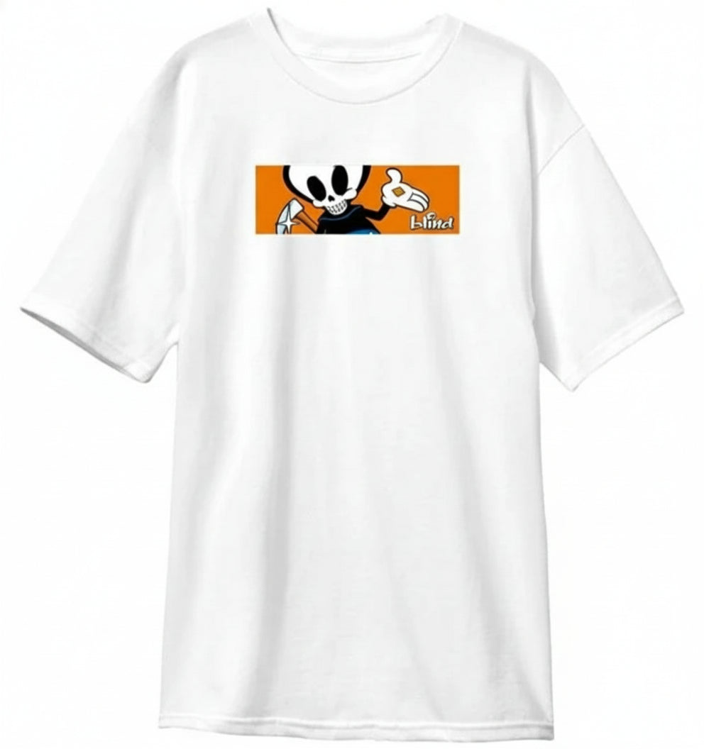 Blind - Reaper Character White Premium Short Sleeve T-Shirt