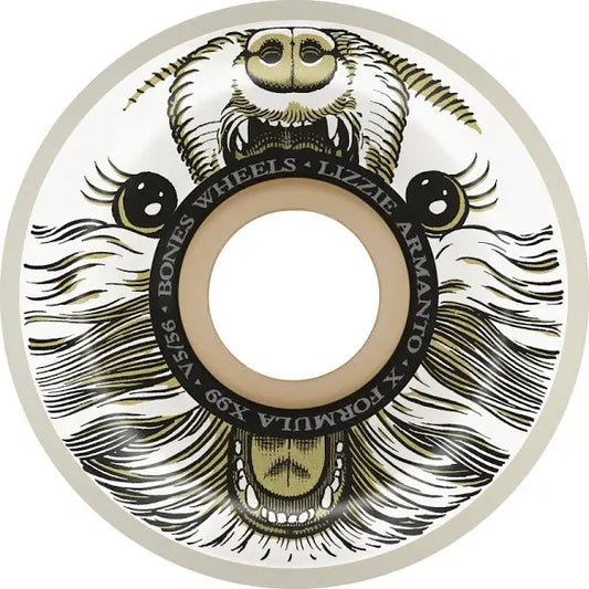 BONES - WHEELS X-Formula Skateboard Wheels Armanto Alma Mutter V5 Sidecut X-Formula 99a