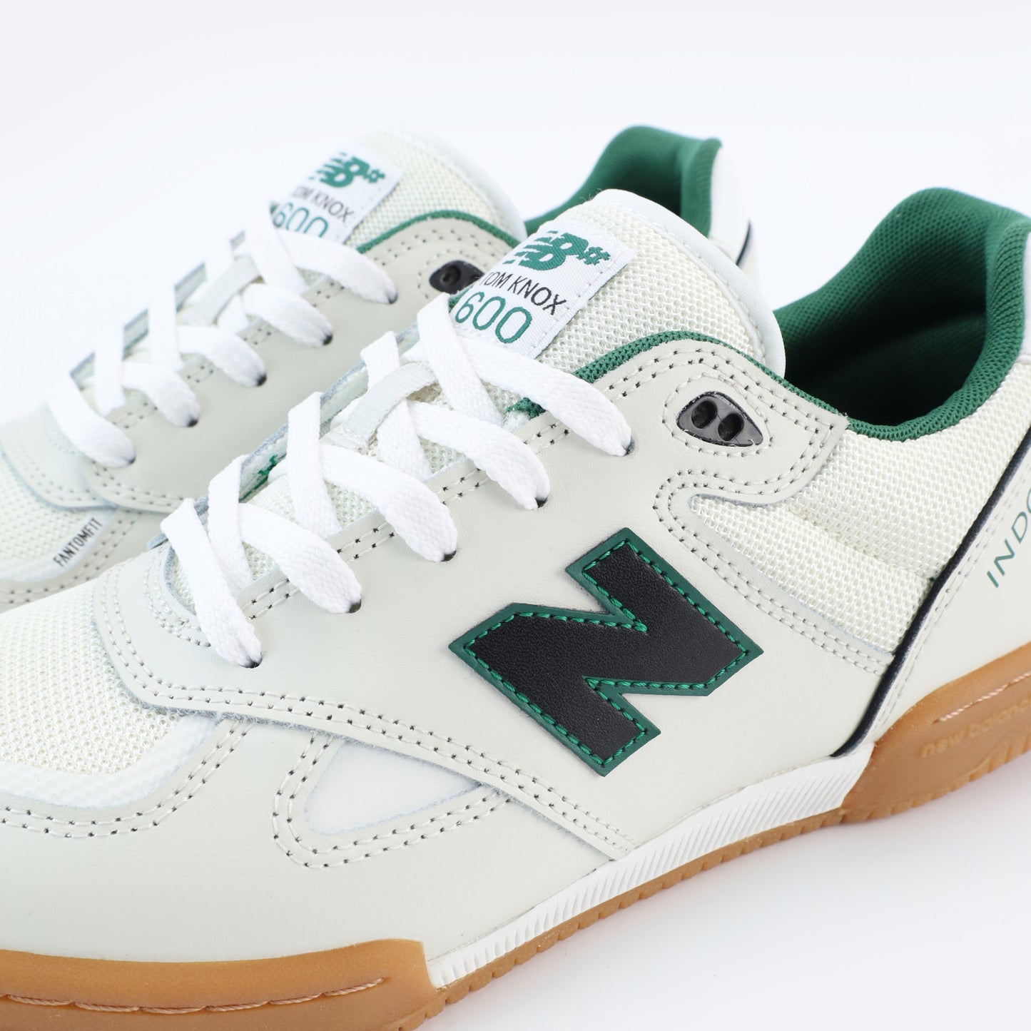 NB Numeric - 600 Knox Shoes - White/Gum