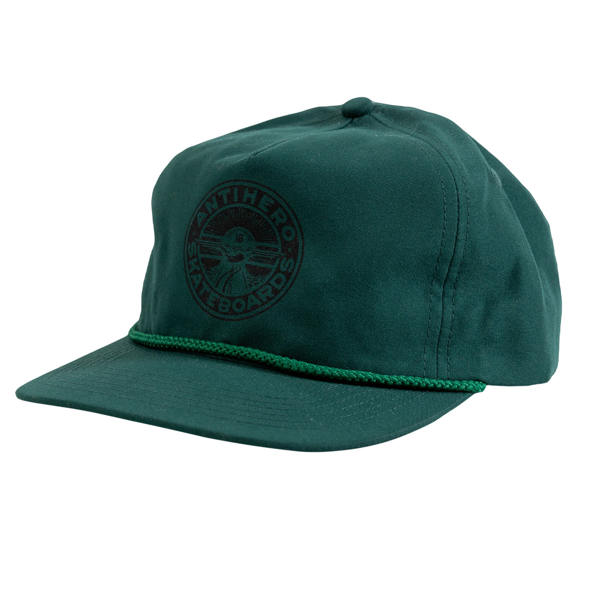 Anti Hero - Stay Ready Snapback Hat - Dark Green