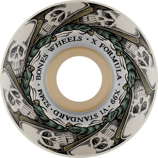 BONES - X-FORMULA SKATEBOARD WHEELS BUTTERFLY EFFECT 52MM V1 STANDARD 99A