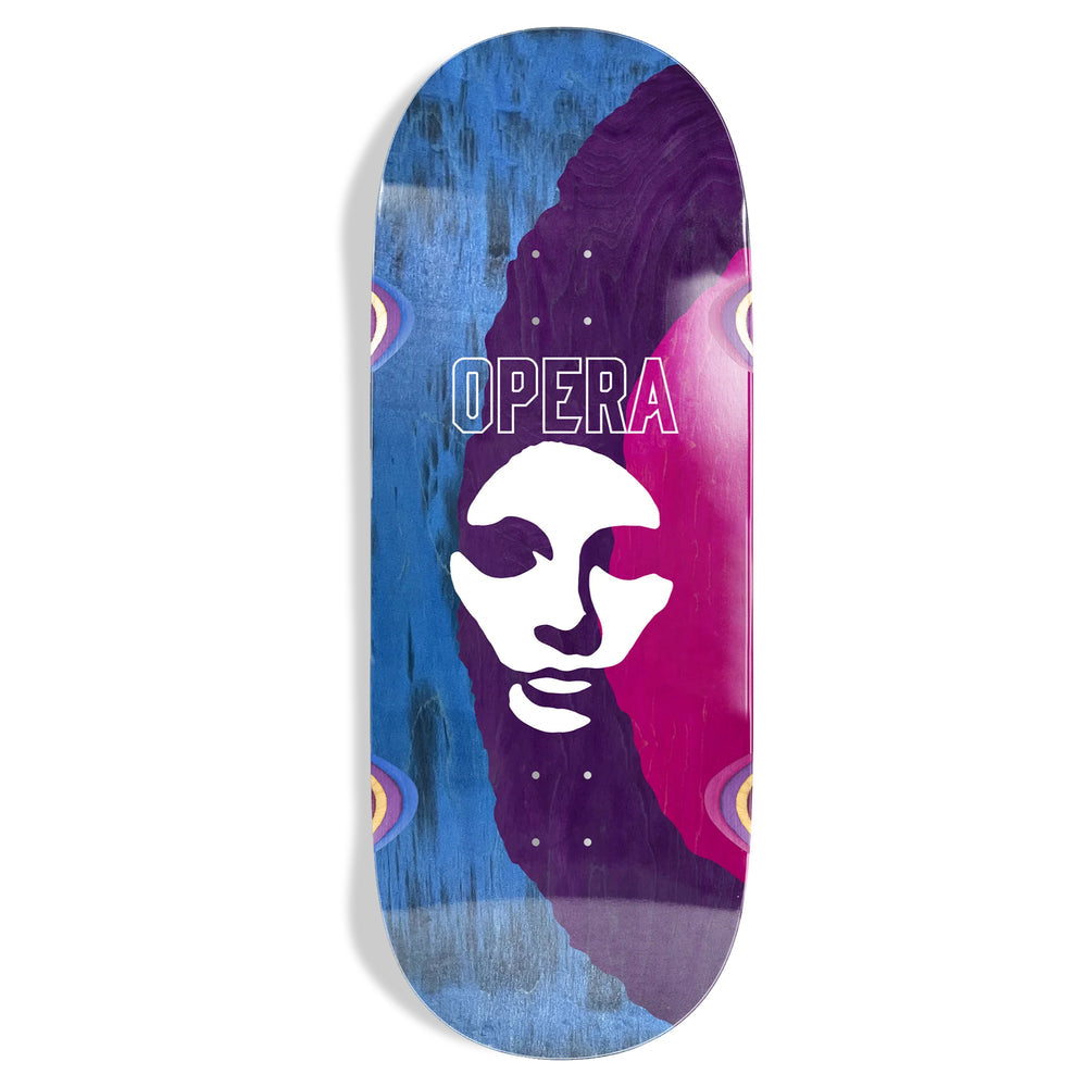 Opera - Skateboard Deck Triple Torn Big Mask 12" x 31.85"