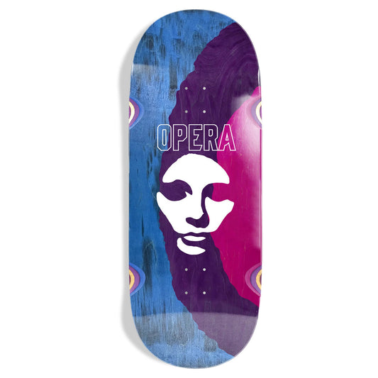 Opera - Skateboard Deck Triple Torn Big Mask 12" x 31.85"