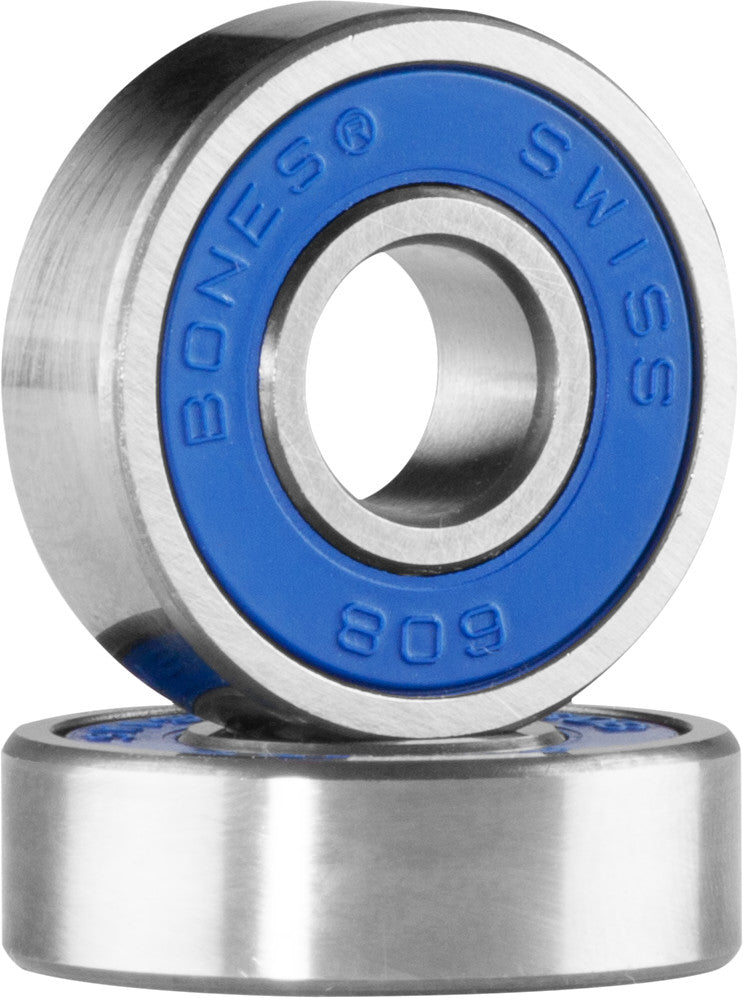Bones - ® Super Swiss 6 Skateboard Bearings 8 pack