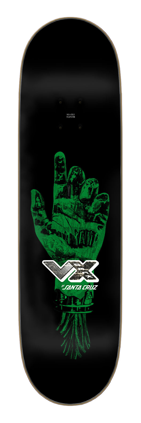 Santa Cruz - Wooten - Dystopia - VX - 8.5 x 32.2 - Deck