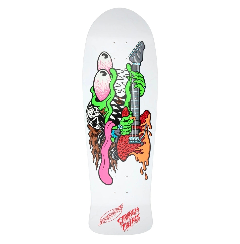 Santa Cruz - 10.1in Stranger Things Meek Eddie Slasher Reveal Skateboard Deck