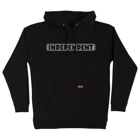 Independent - Bar Logo Reflective Mens Hoodie