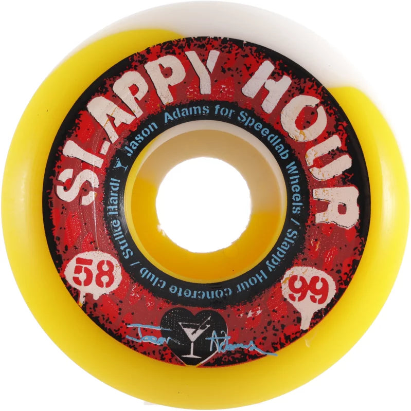 Speedlab - Slappy Hour 58mm/99A - Jason Adams Pro model Wheels