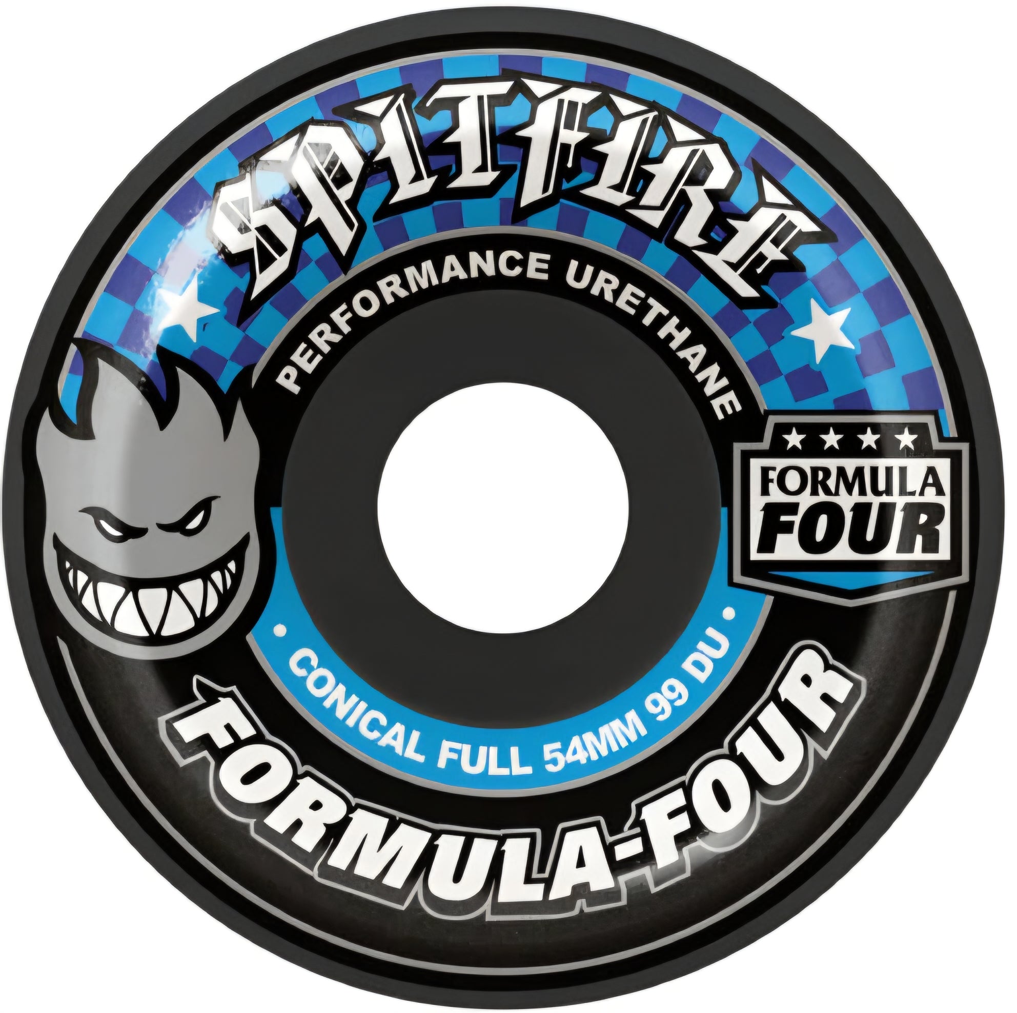 Spitfire - Formula Four Conical Full Dark Grey Wheels 99D