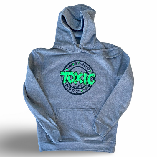 Toxic - Logo - Premium HOODIE Sweatshirt.