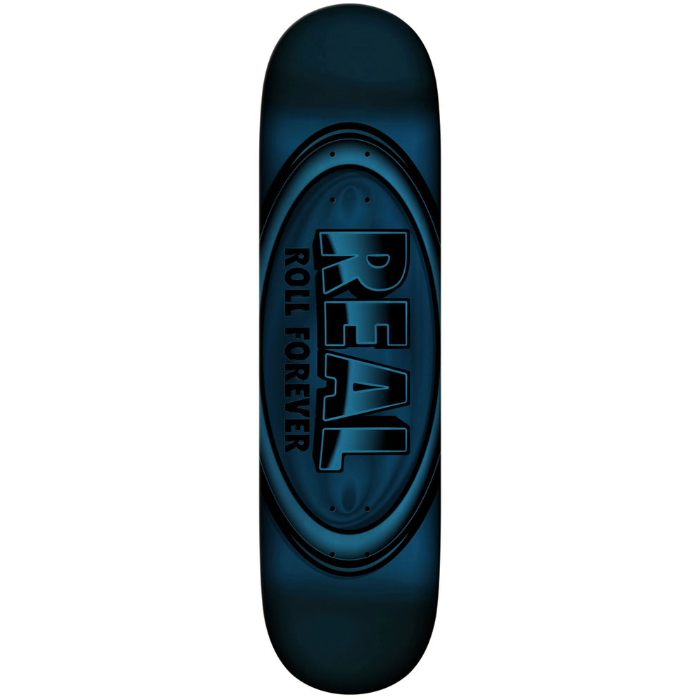 Real - DBX Basalt Oval Deck Blue Foil Deck - 8.5