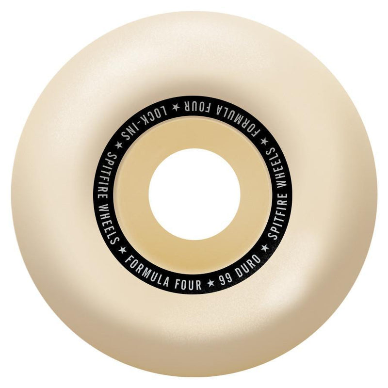 Spitfire - Formula Four Lock-Ins Full Wheels Natural 99du 55mm