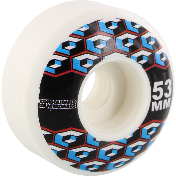 Consolidated - Black Cracked Wheels - 53mm - 99a
