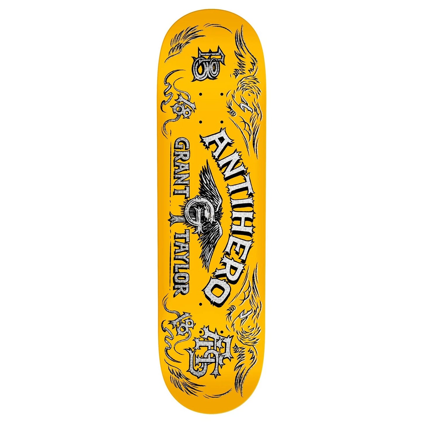 Anti Hero -Skateboard Deck Grant Taylor Customs Yellow 8.5" x 31.85"