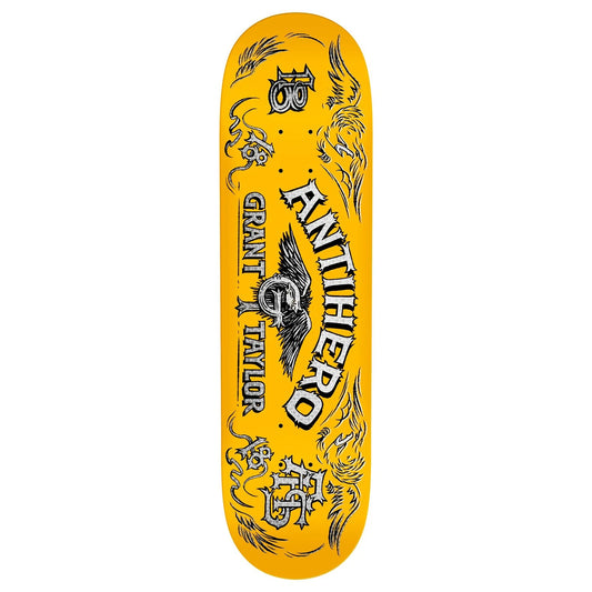Anti Hero -Skateboard Deck Grant Taylor Customs Yellow 8.5" x 31.85"
