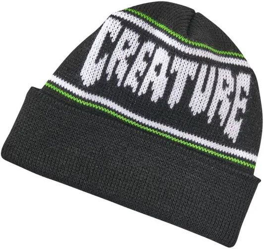 Creature - Beanie Long Shoreman Hat Black