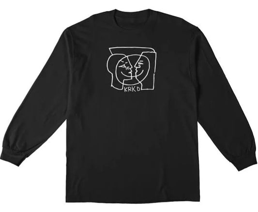 Krooked - Moon Style Long Sleeve Black