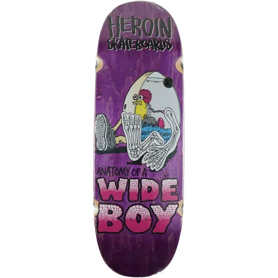 Heroin - Anatomy Of A Wide Boy Deck 10.4" x 32"