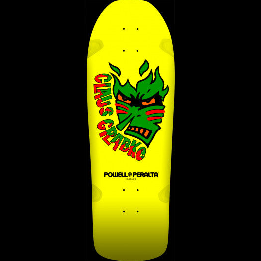 Powell Peralta - 10.25 Claus Crabke Deck Yellow