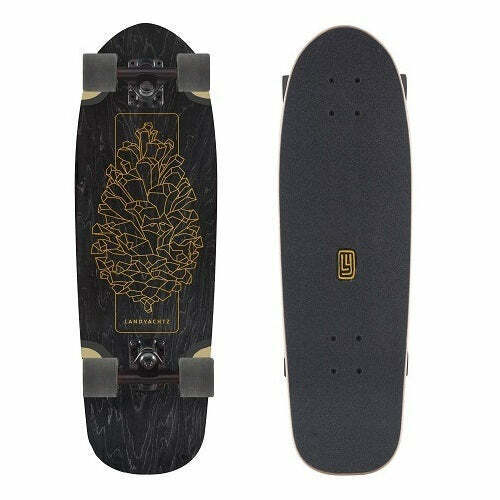 Landyachtz Dinghy Blunt Black Pinecone Cruiser Complete 28"